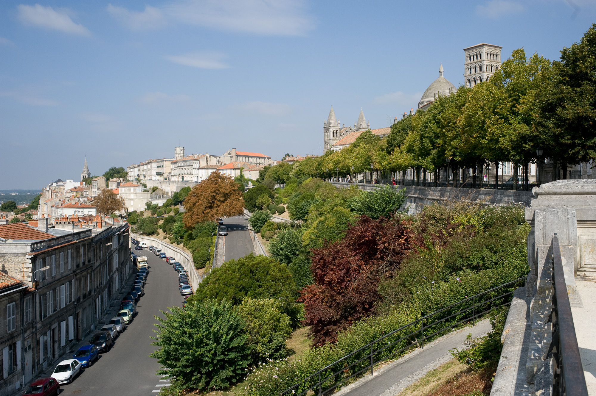 Vue depuis les remp^arts