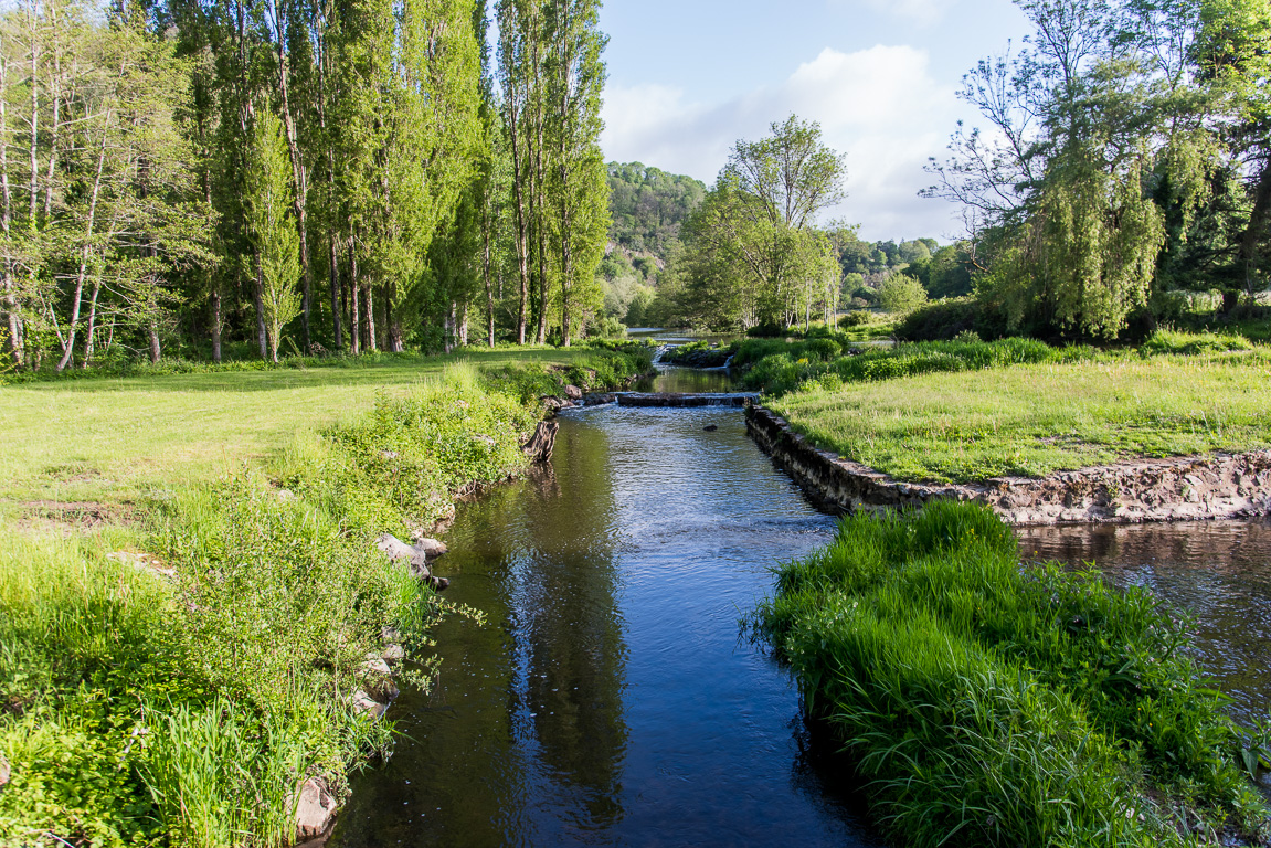 Saint-Léonard-des-Bois. Moulin de l'Inthe.