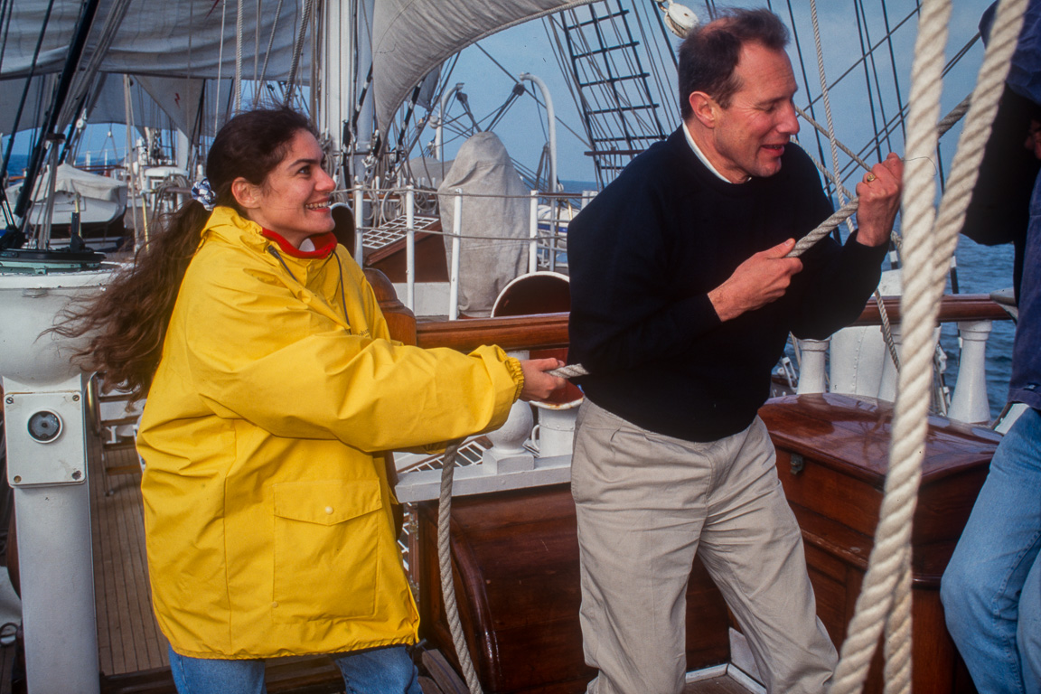 Navigation entre Le Havre et Lyme Regis en Angleterre