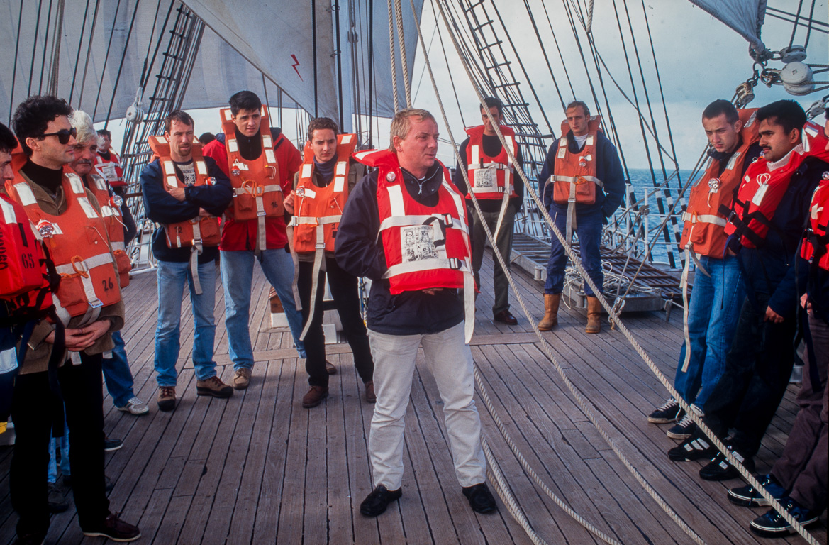 Navigation entre Le Havre et Lyme Regis en Angleterre