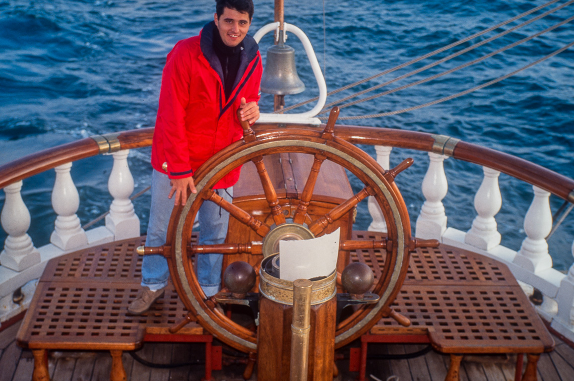 Navigation entre Le Havre et Lyme Regis en Angleterre