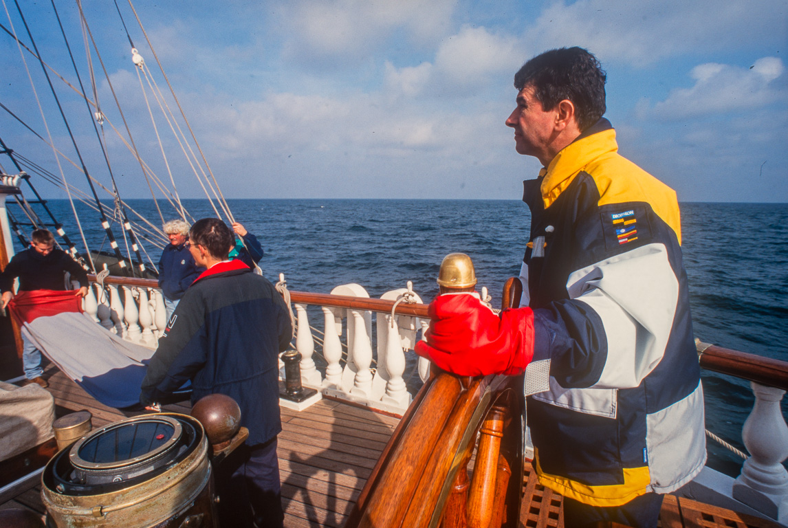 Navigation entre Le Havre et Lyme Regis en Angleterre