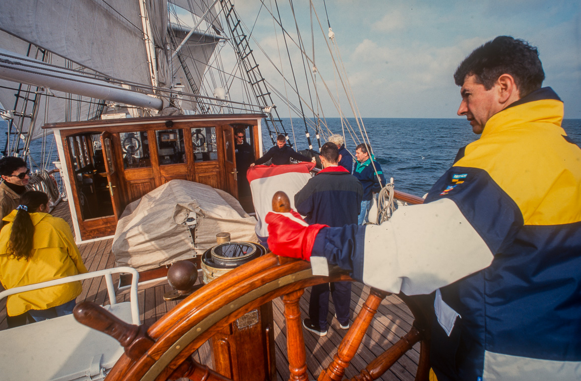 Navigation entre Le Havre et Lyme Regis en Angleterre