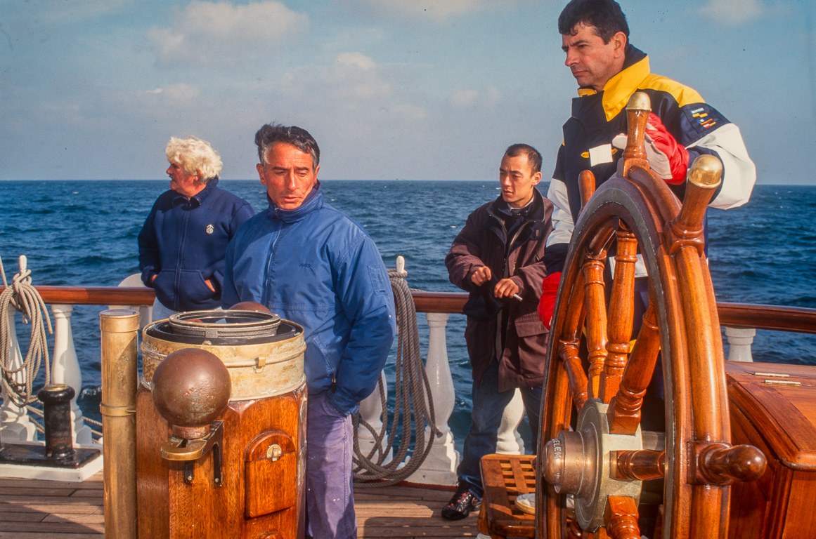 Navigation entre Le Havre et Lyme Regis en Angleterre