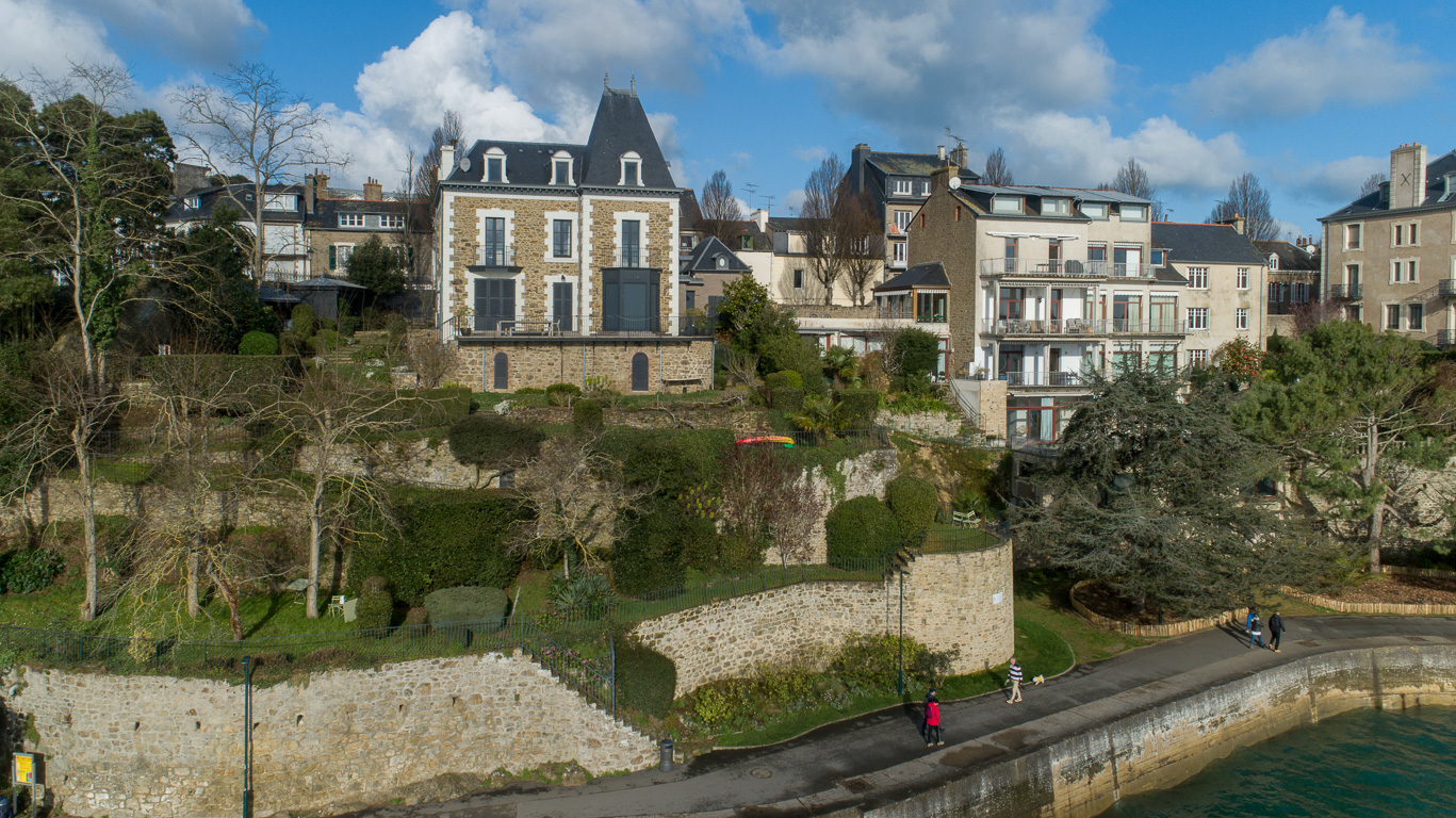 Dinard, Promenade au Clair de Lune.