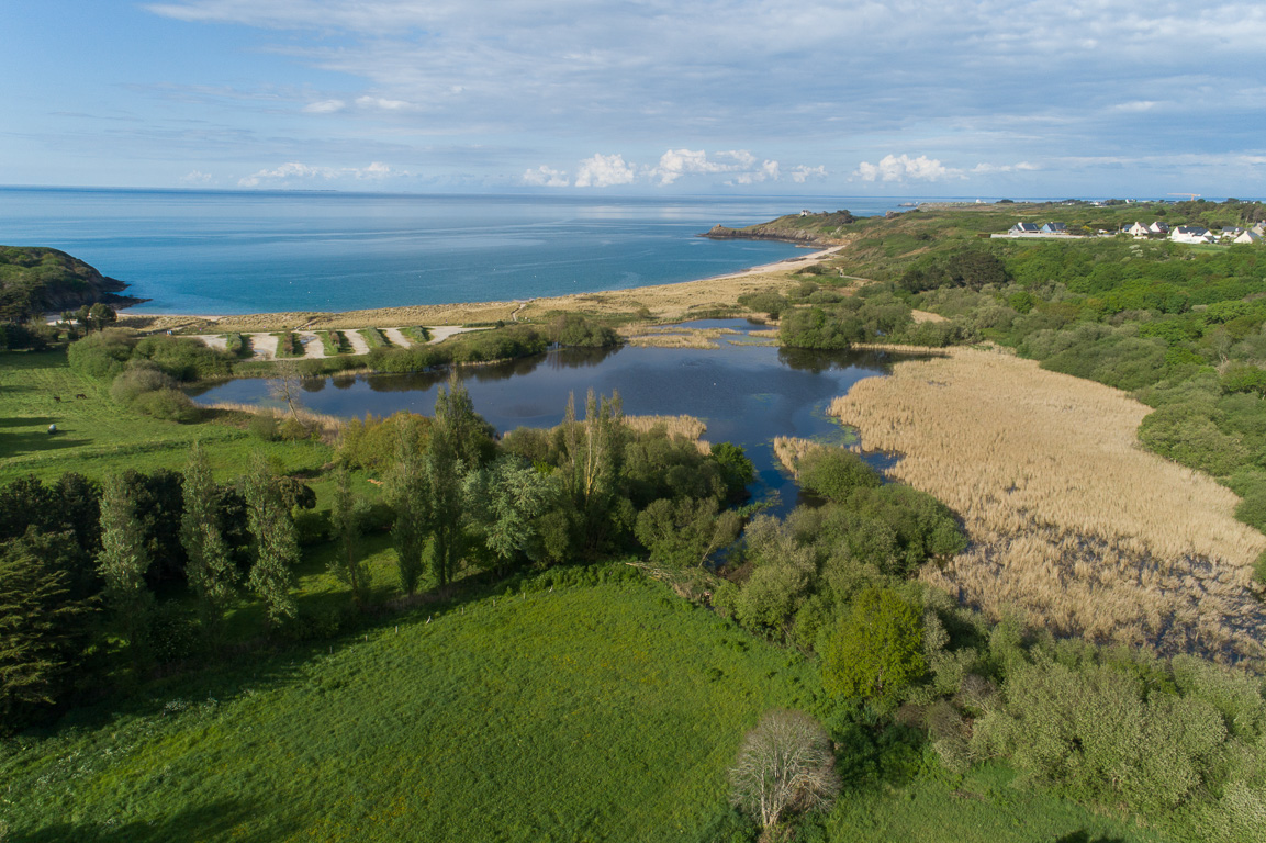 Cancale, plage du Verger.