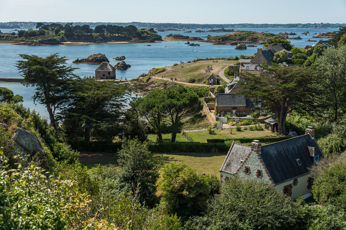 Île de Bréhat. Moulin à marée du Birlot.