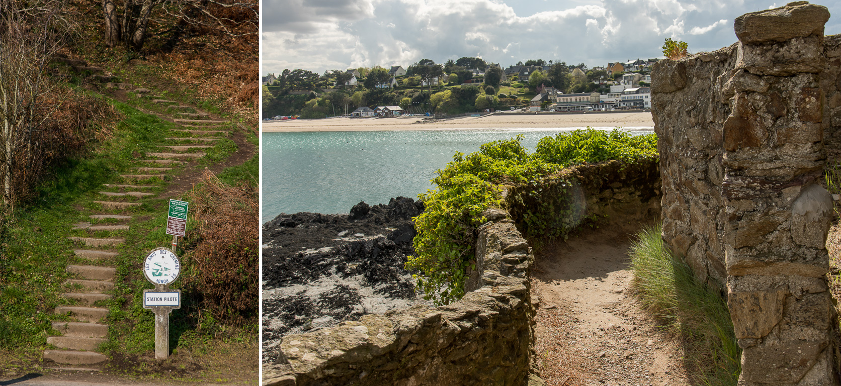 Cancale, plage de Port-Mer.