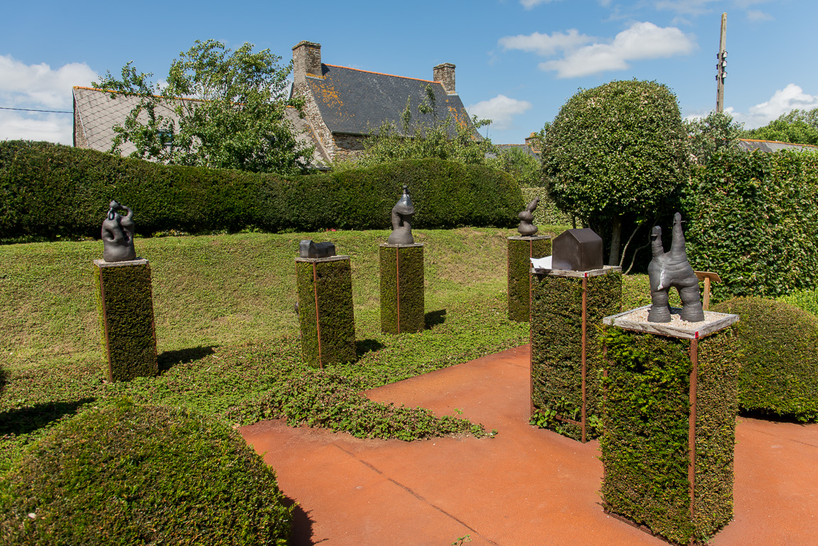 Plouëc-du-Trieux, les Jardins de Kerfouler. Galerie Verte