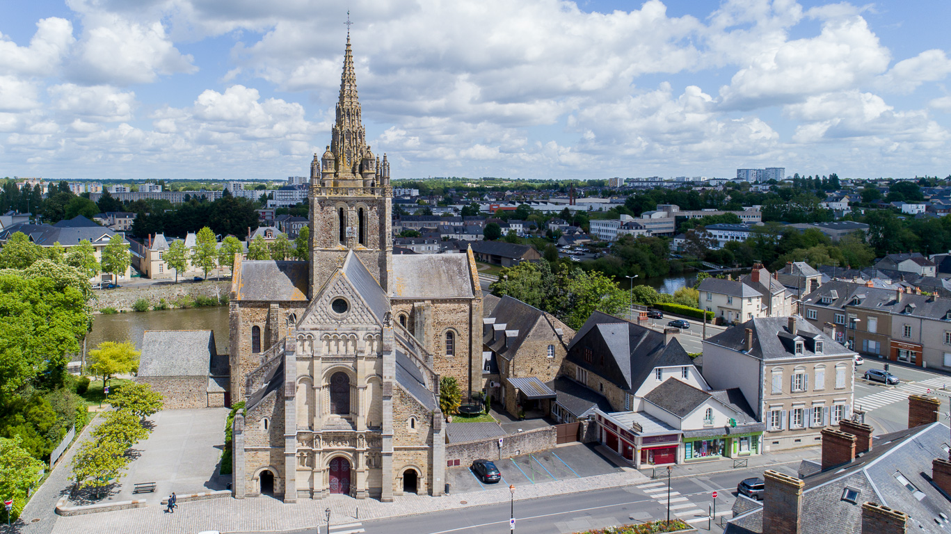 Laval. Basilique d'Avesnière.