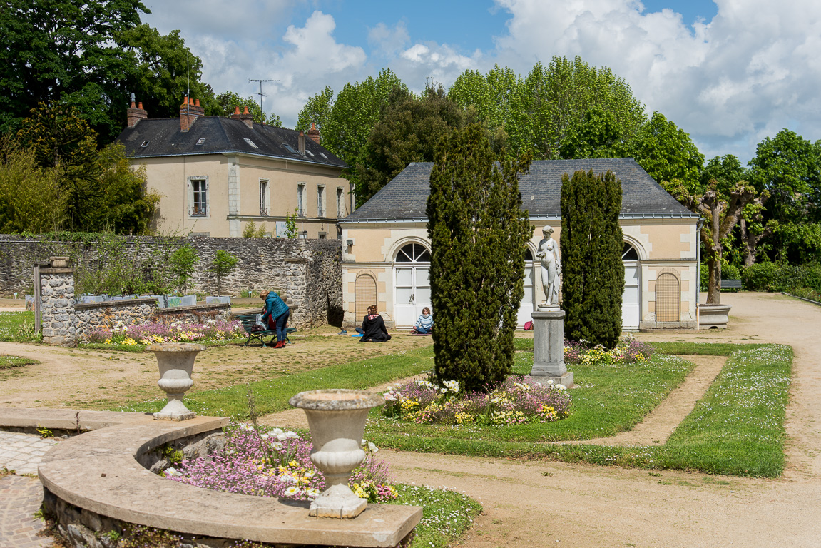 Laval. Jardin de la Perrine.