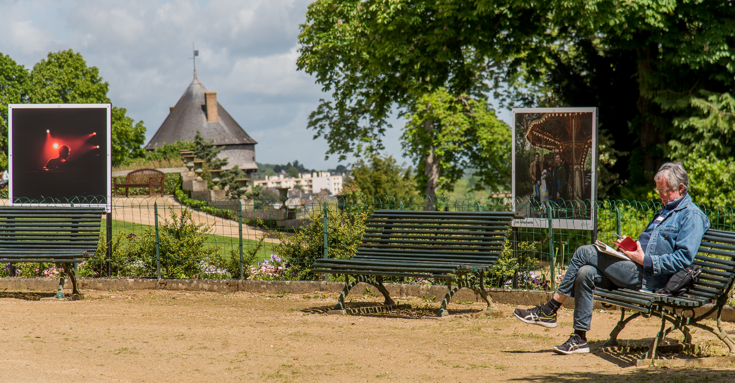 Laval. Jardin de la Perrine.