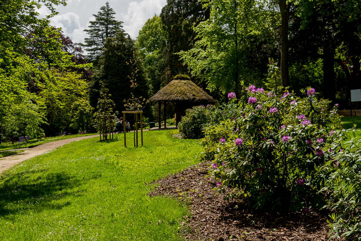 Laval. Jardin de la Perrine.