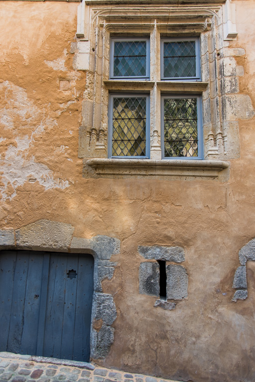 Le Mans. Détail d’une façade , rue de Vaux