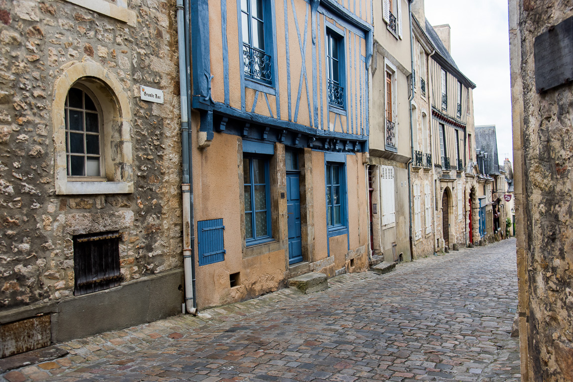 Le Mans. Vue générale de la Grande Rue