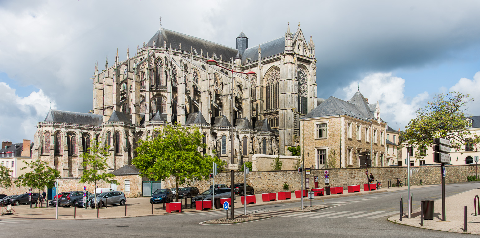 Le Mans. Cathédrale Saint-Julien.