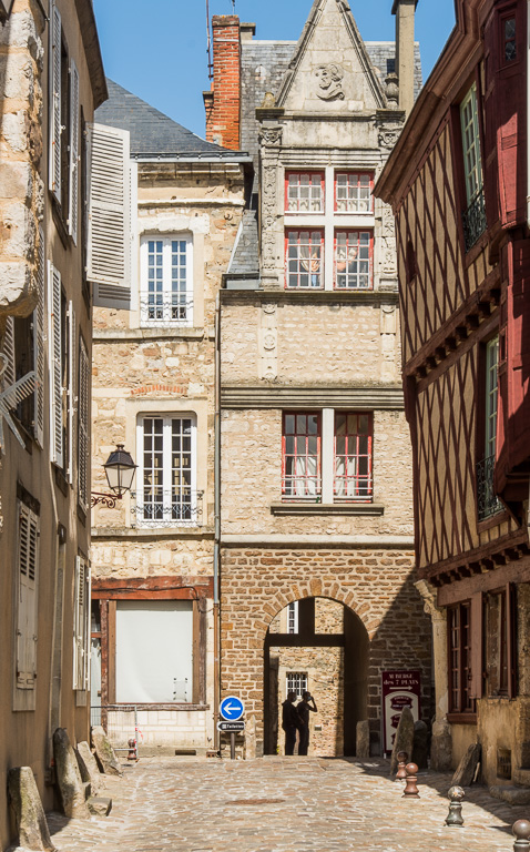 Le Mans. Vue générale, rue Saint- Honoré