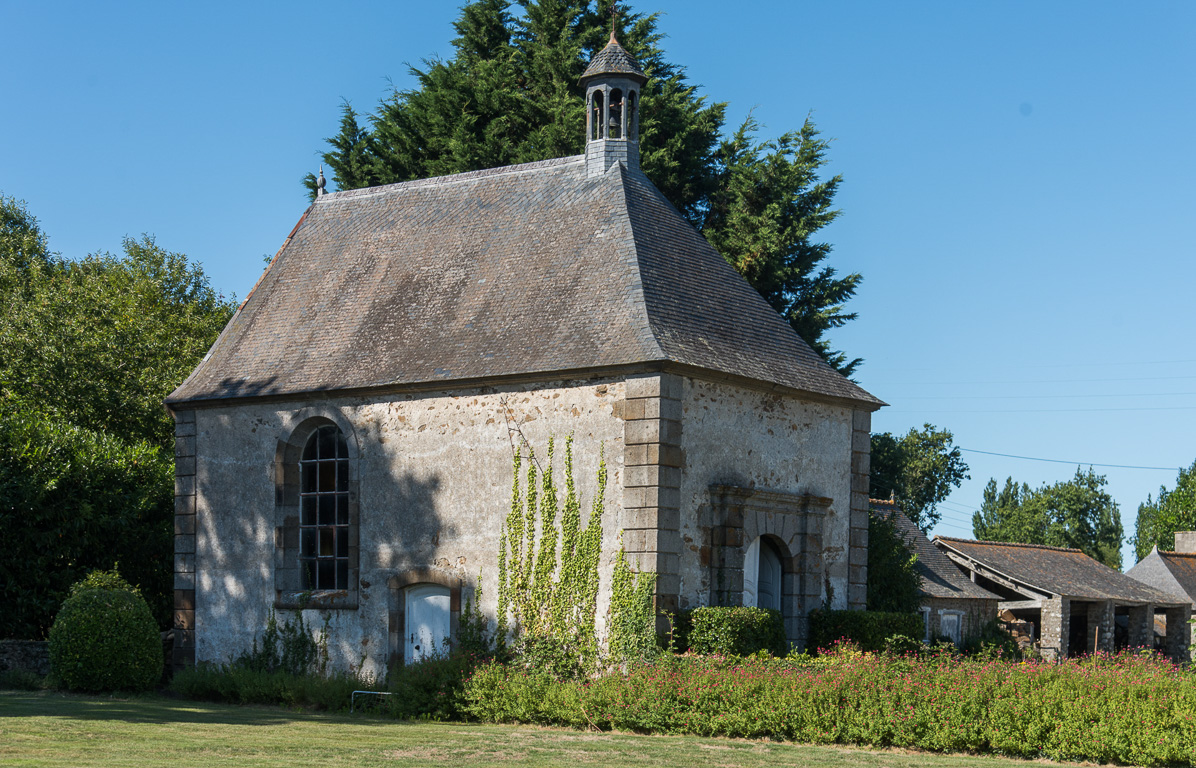 Saint-Malo, Paramé, malouinière de la Chipaudière. La chapelle.