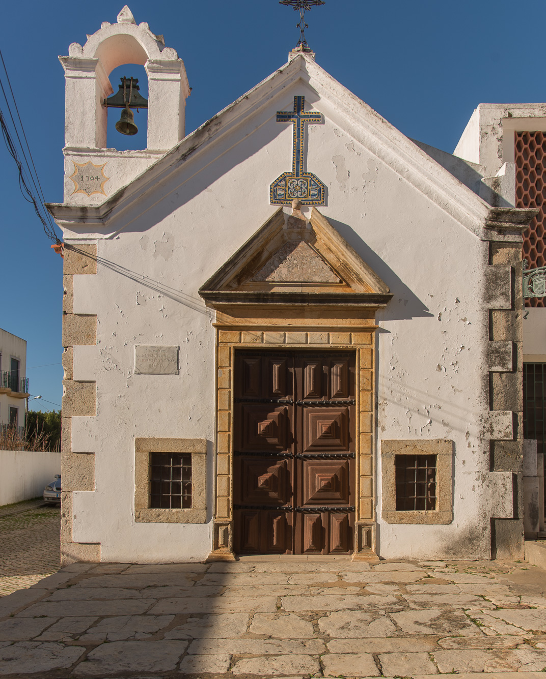 La chapelle d'un petit village.