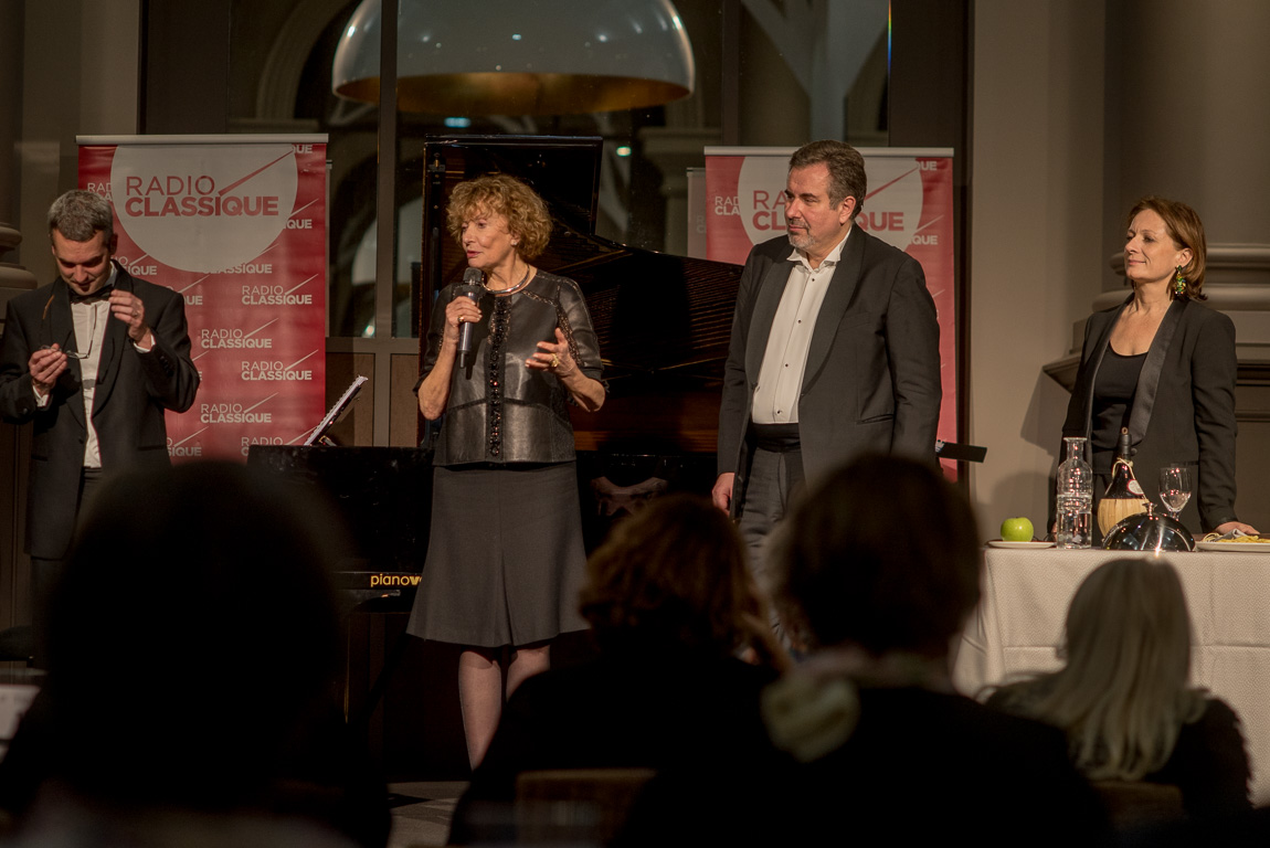 Thermes Marins de Saint-Malo. Concert Radio-Classique, création Eve Ruggieri / Jean-François Vinciguerra, baryton-basse  / Delphine Haidan, mezzo-soprano / Thomas Palmer, piano.