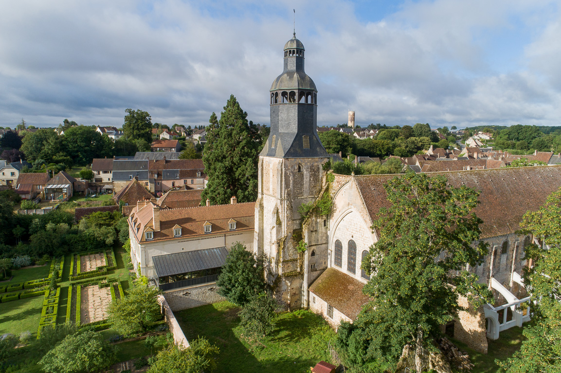 L'abbaye, le collège Royal et son jardin historique recréé par Louis Benech.