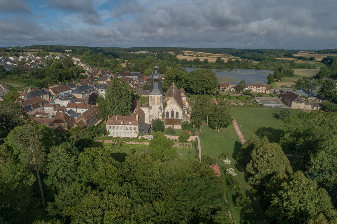 L'abbaye, le collège Royal et son jardin historique recréé par Louis Benech.