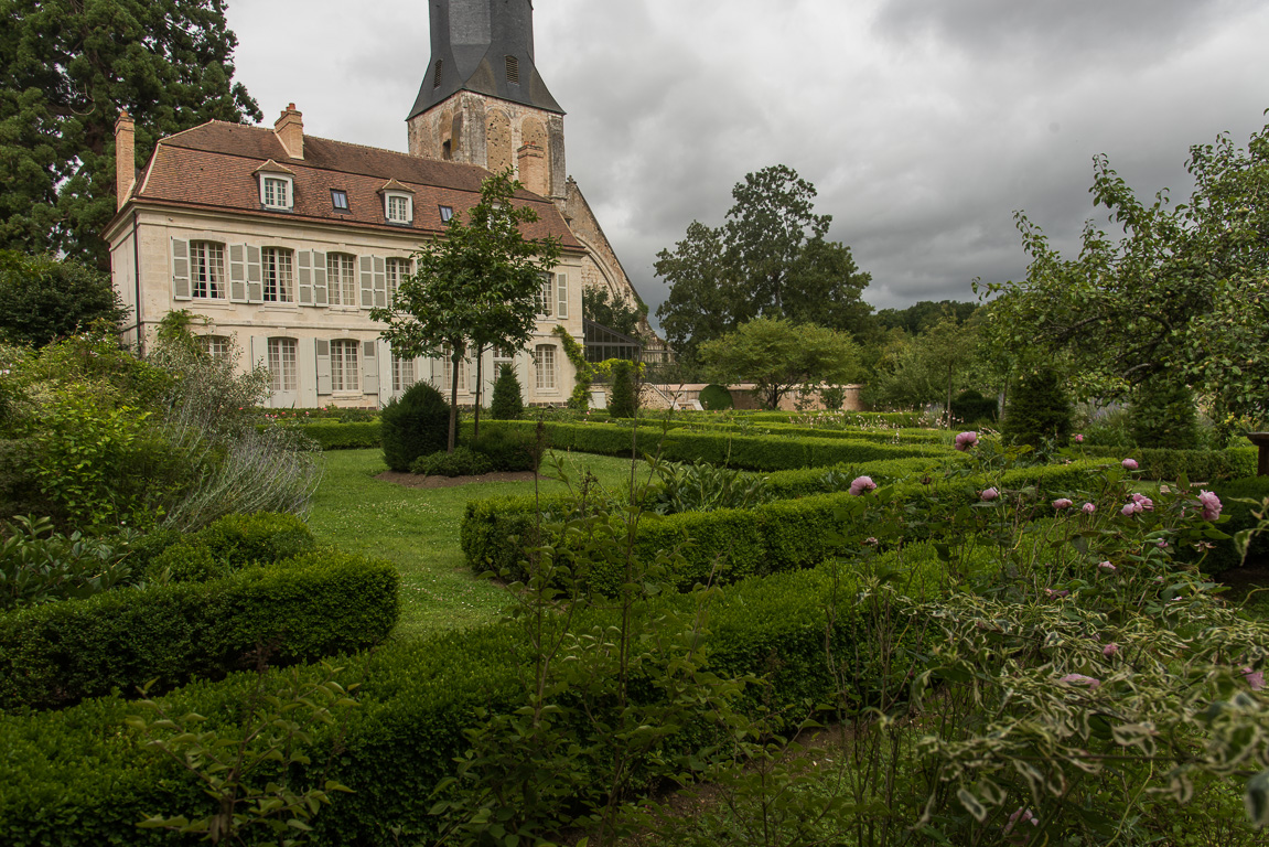 L'abbaye, le collège Royal et son jardin historique recréé par Louis Benech.