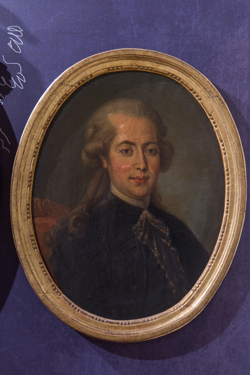 Le Musée du Collège Royal. Portrait du Comte de Saint-Germain.