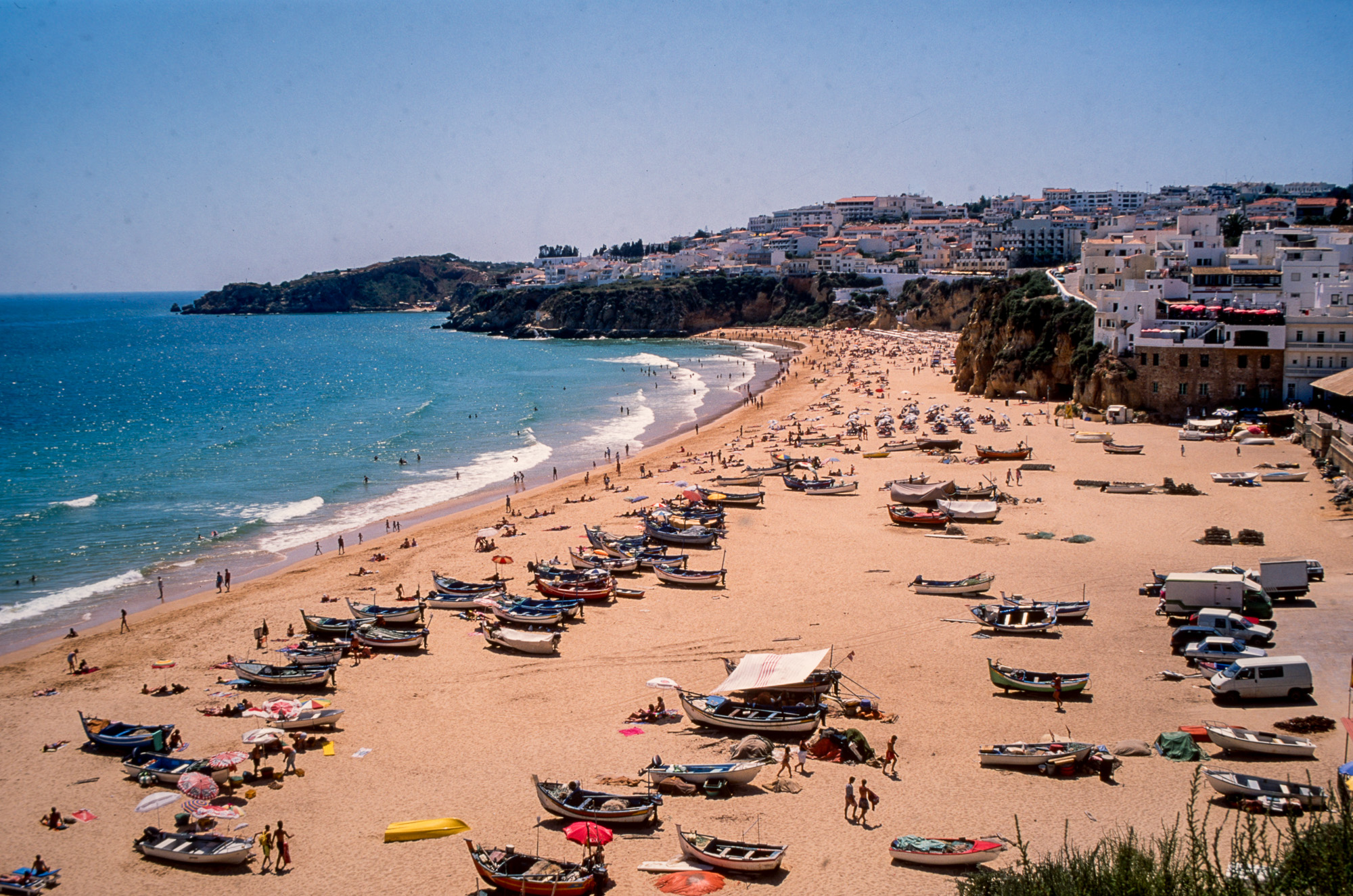 Albufeira : la plage des barques