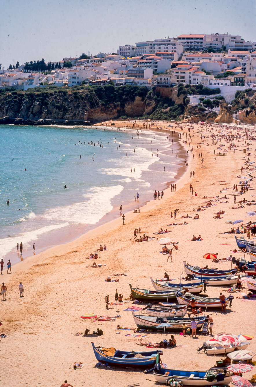 Albufeira : la plage des barques