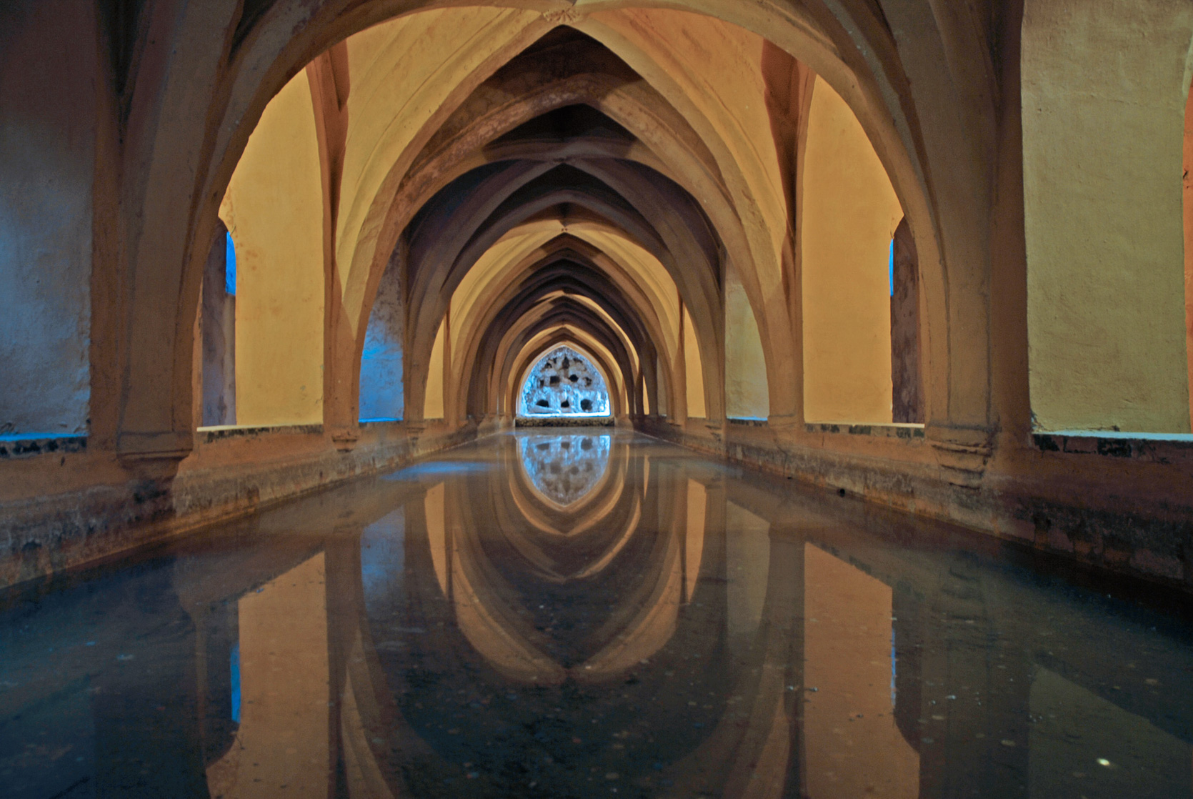 Alcazar. Les jardins.