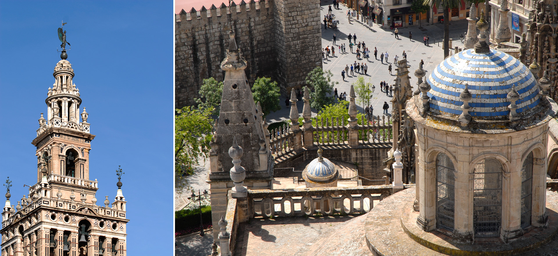 Vue du haut de la Giralda.