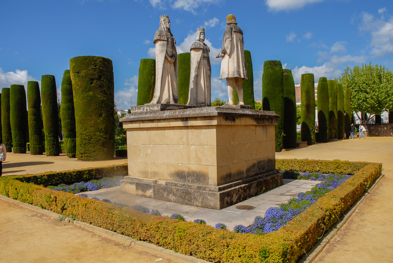 Alcazar des rois catholiques, le jardin.