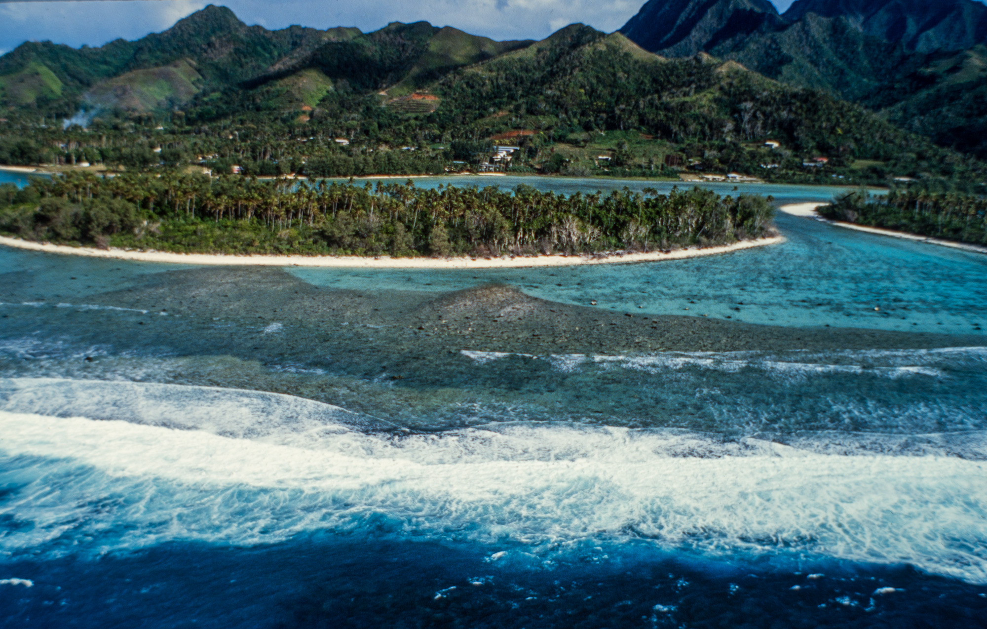 Rarotonga. Le lagon et les plages de Muri Beach