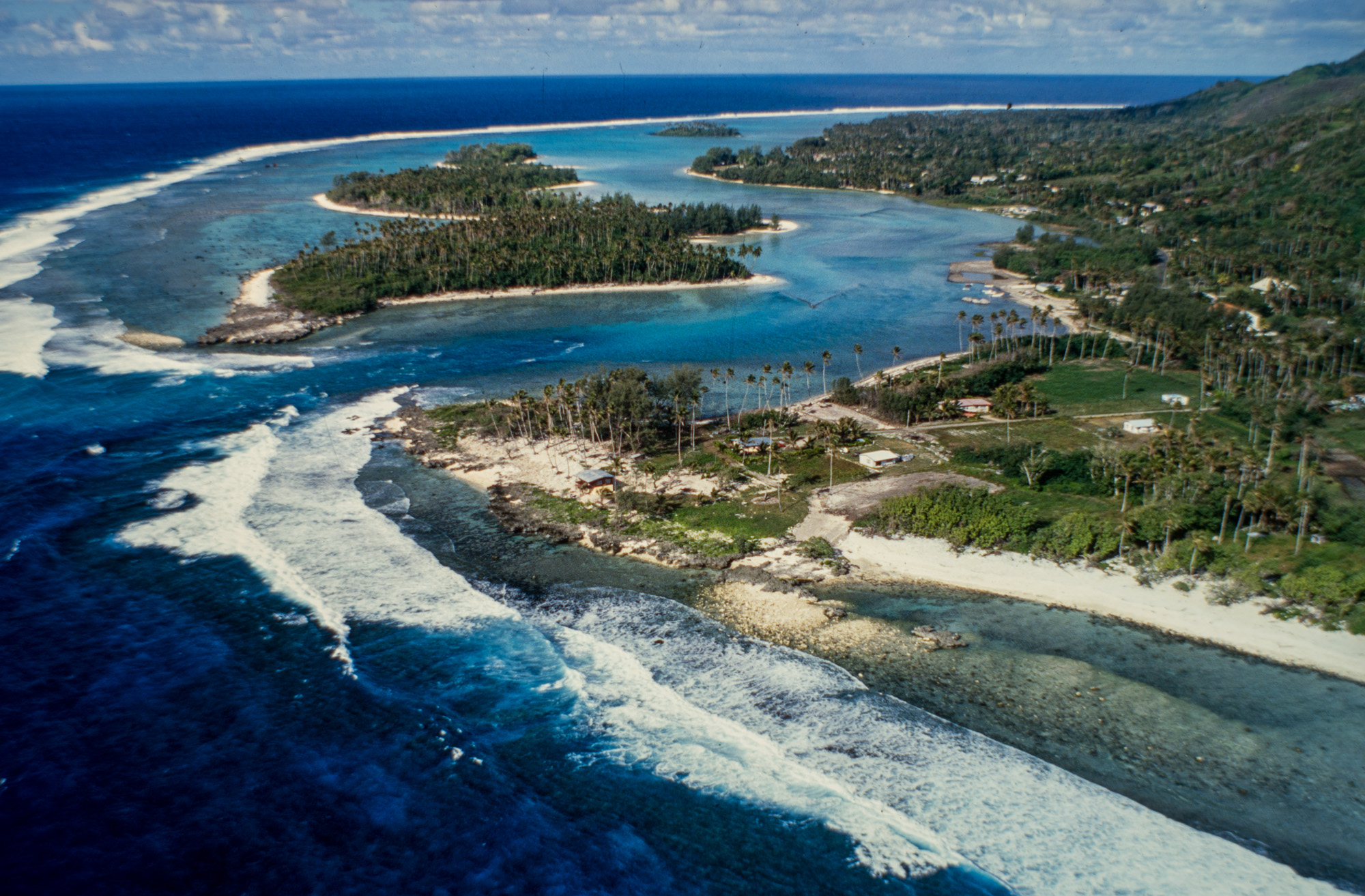 Rarotonga. Le lagon et les plages de Muri Beach