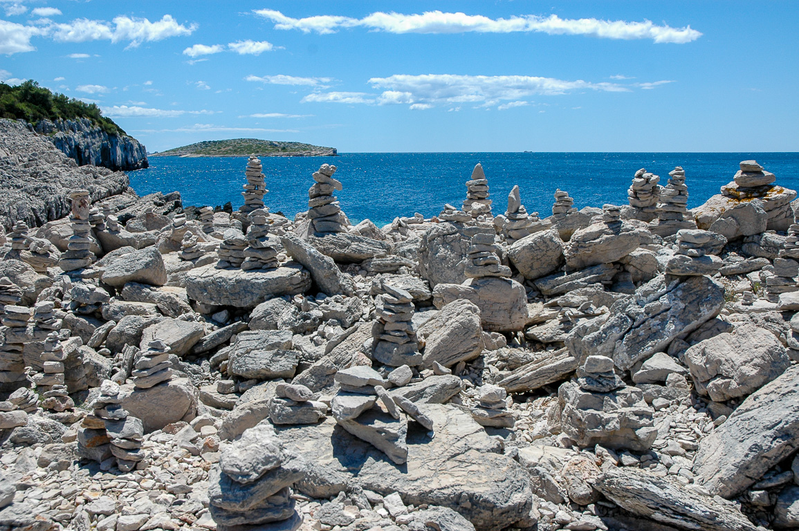 Zadar.  Excursion dans les Kornati.