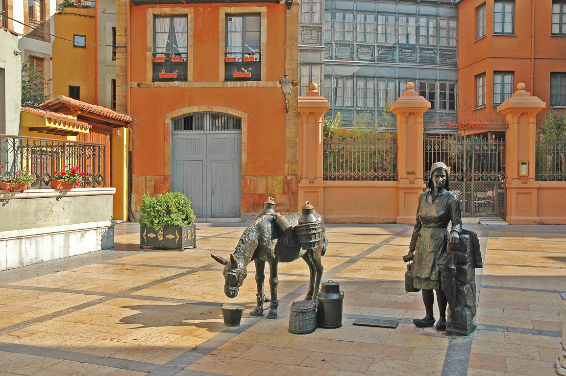 Espagne, province des Asturias . Oviedo