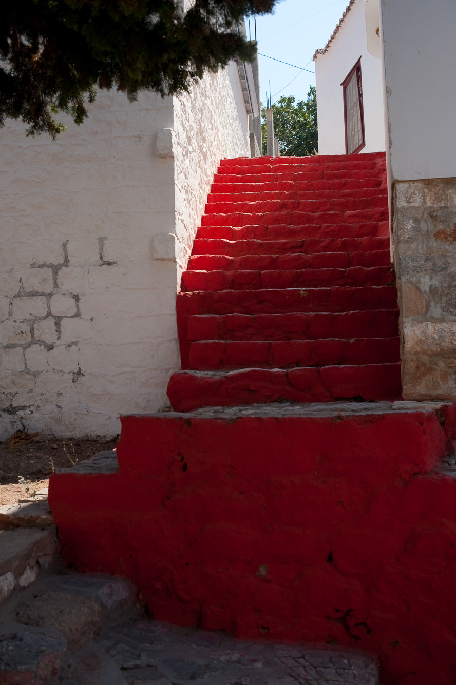 Dans les ruelles d'Hydra.