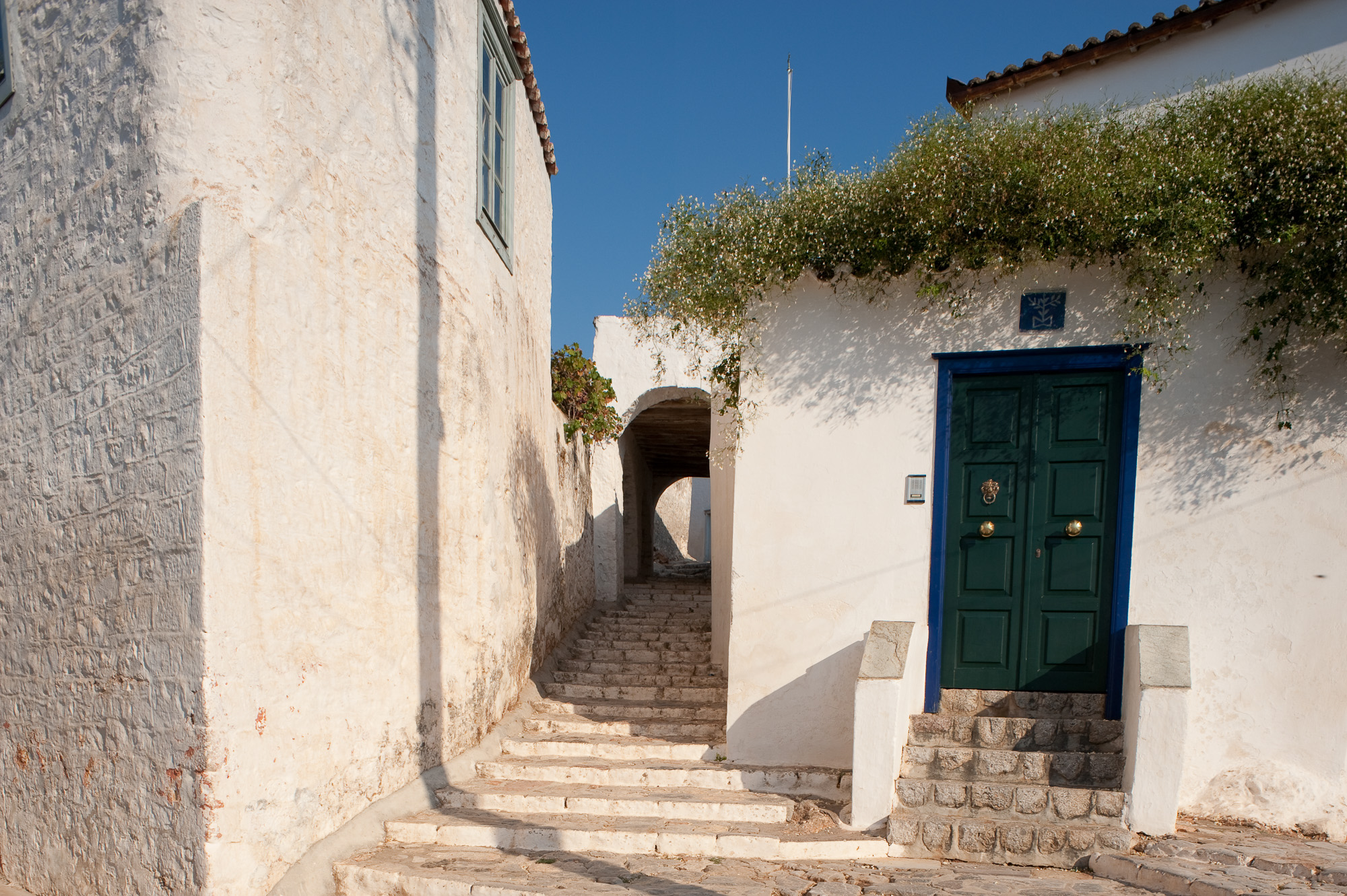 Dans les ruelles d'Hydra.