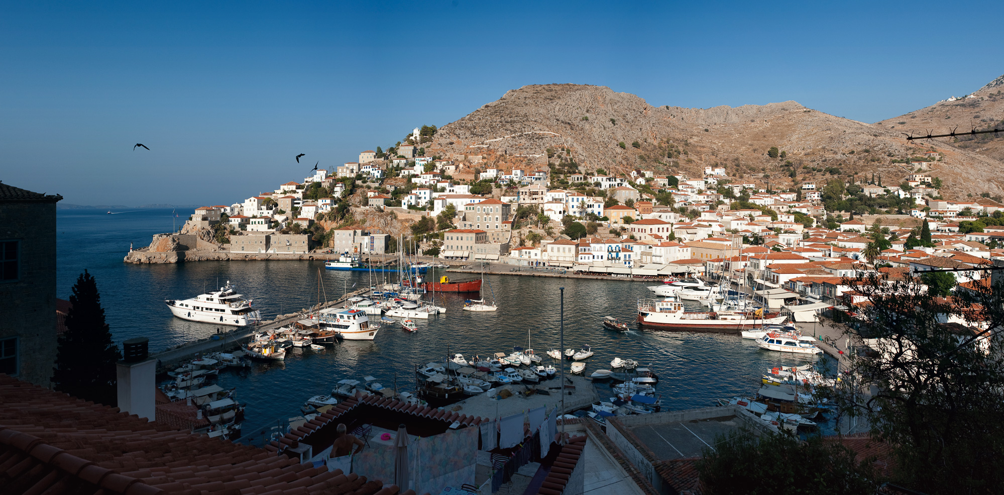 Le port d'hydra.