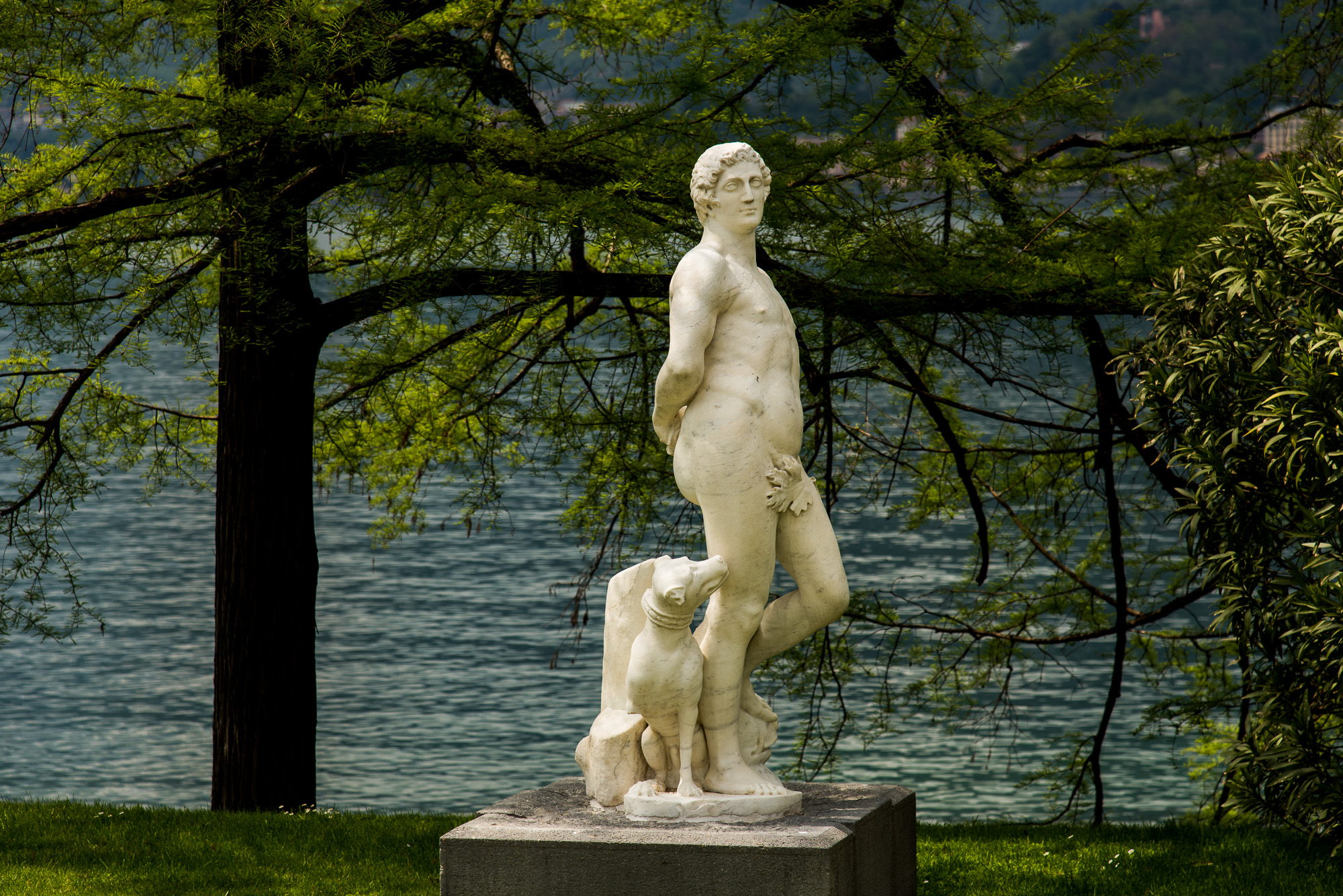 Lac de Côme. Bellagio. Villa et Parc Melzi