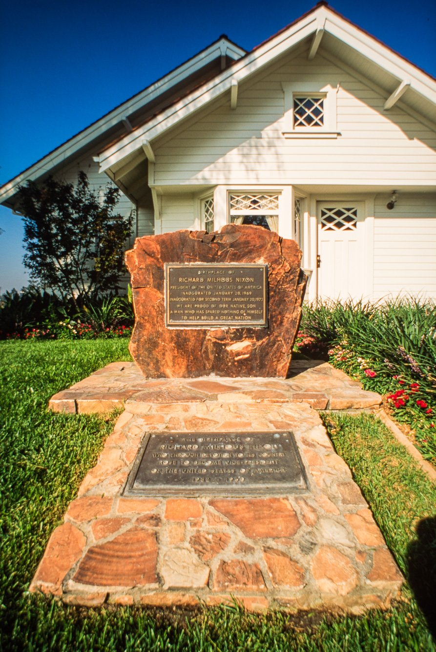 Californie - Yorba Linda. Maison natale de Richard Nixon