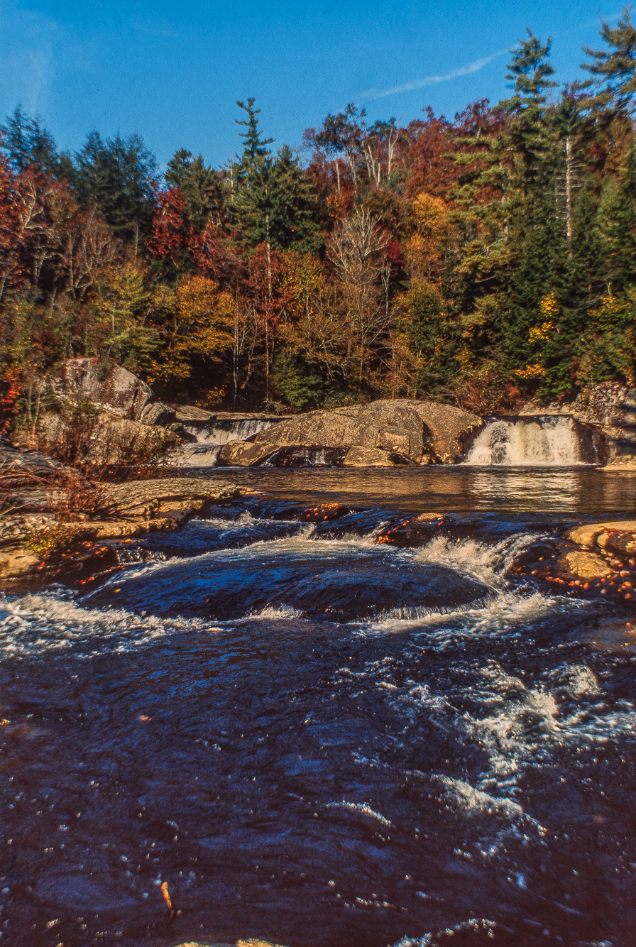 Blue-Ridge-Parkway. Linville Falls.