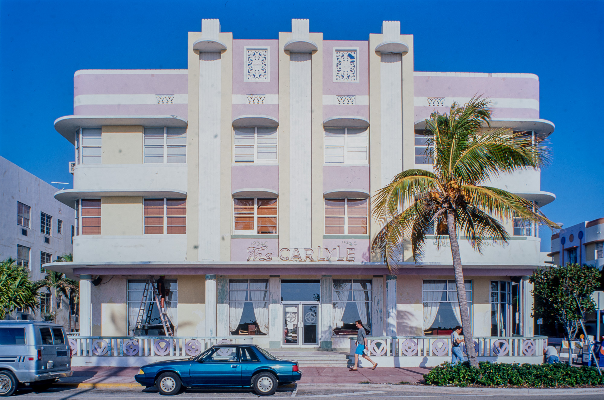 Art Deco District. Ambiances sur Ocean Drive