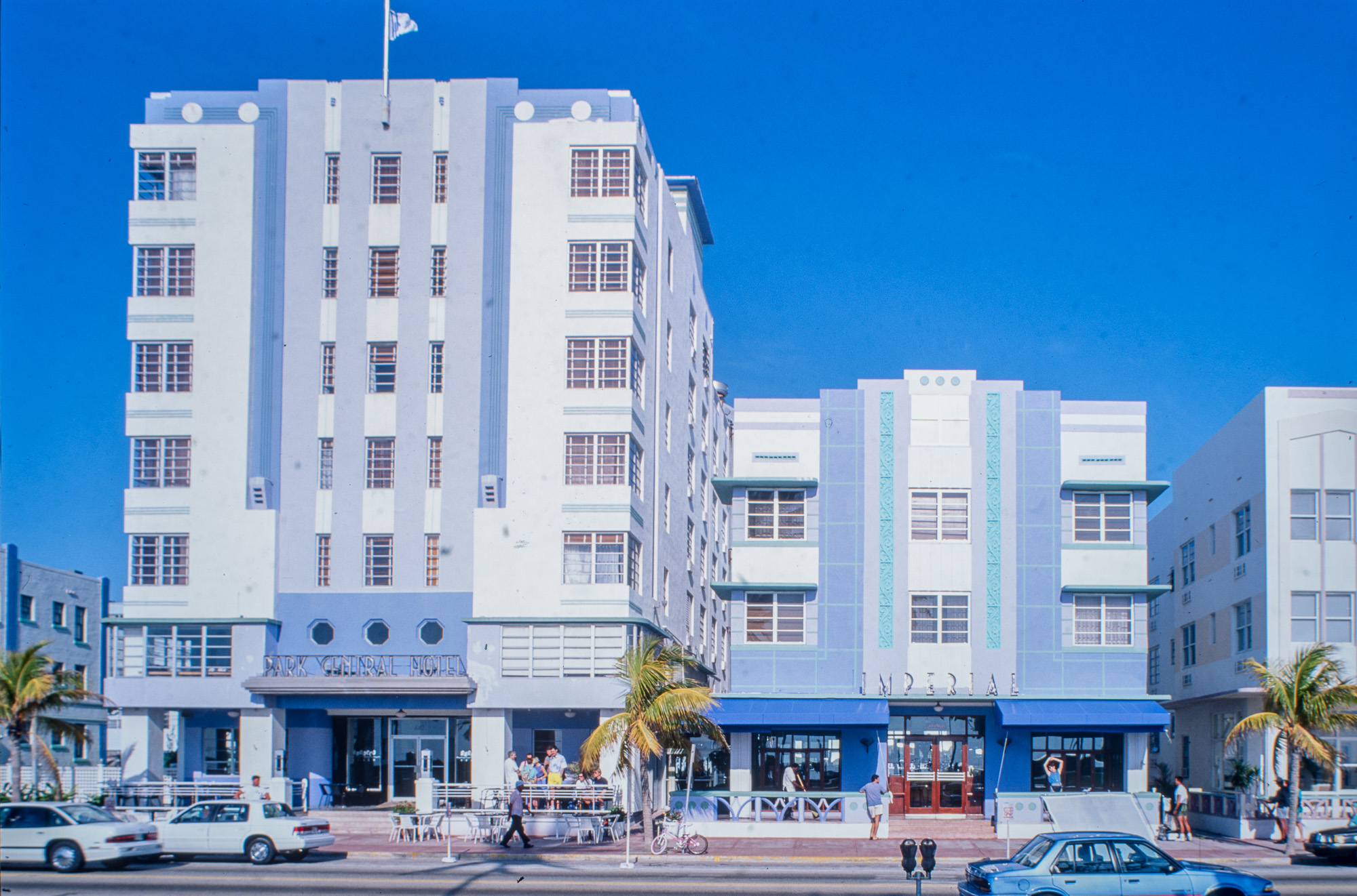 Art Deco District. Ambiances sur Ocean Drive