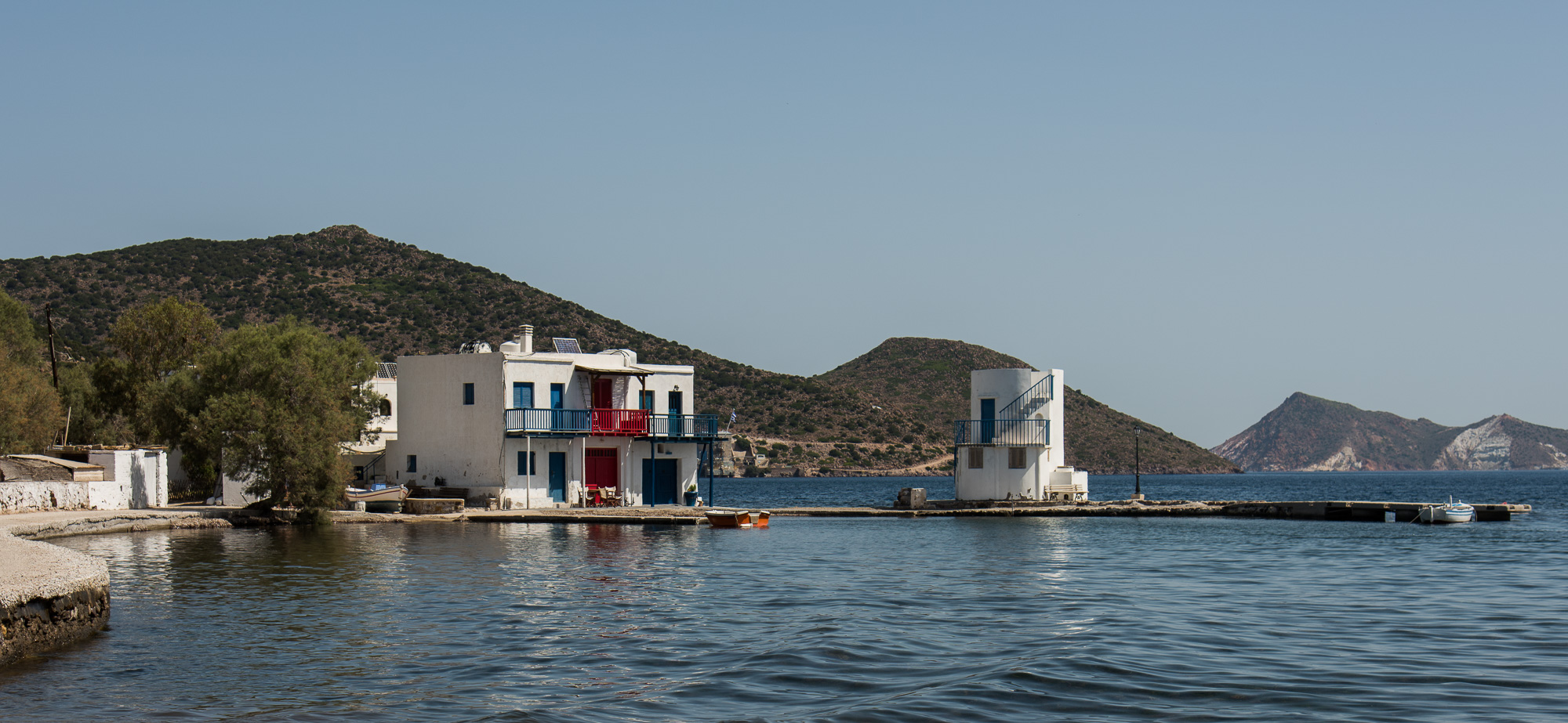 Emborio. Taverne de  Yannis Kollarakis.