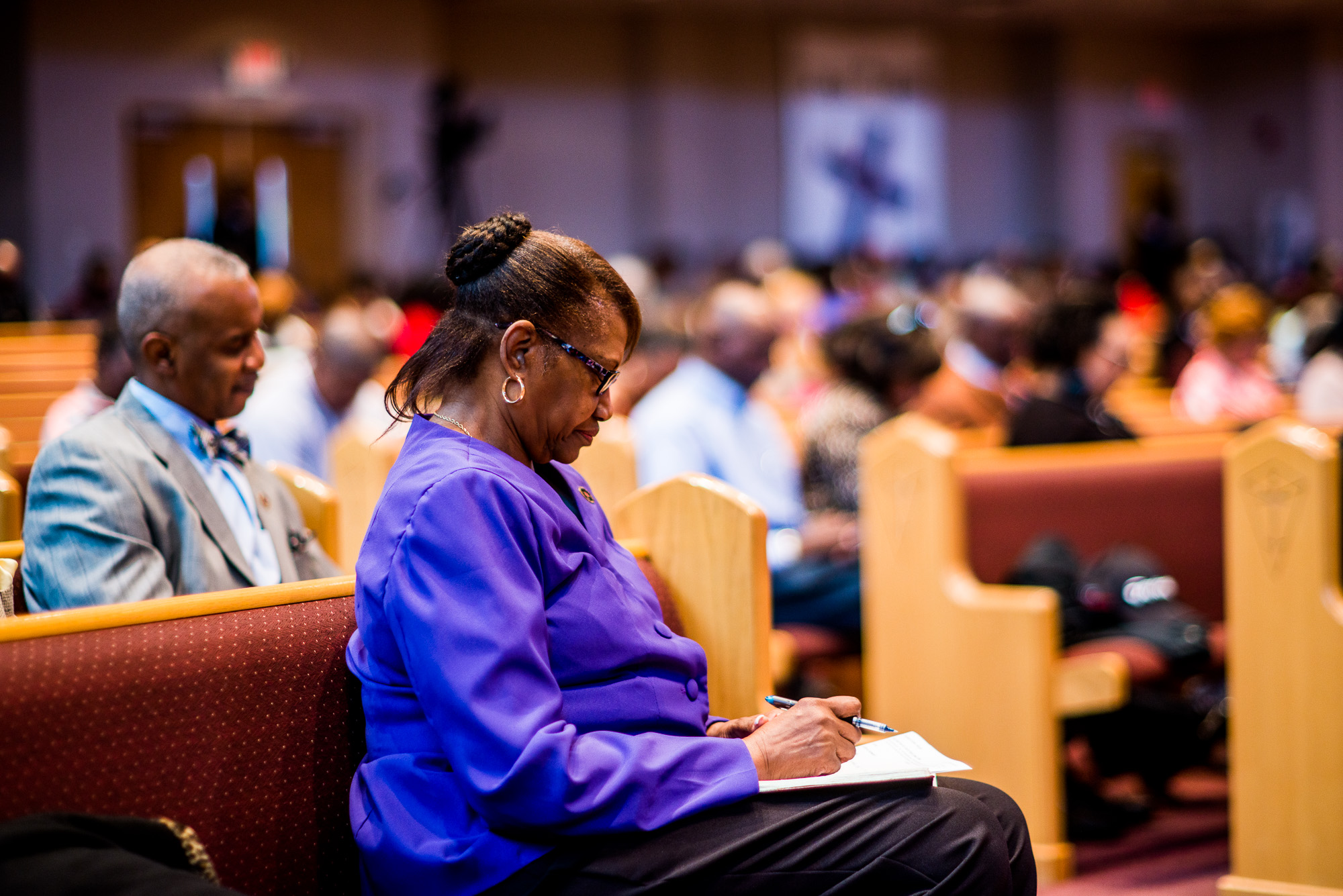 Gospel dans une église de la périphérie.