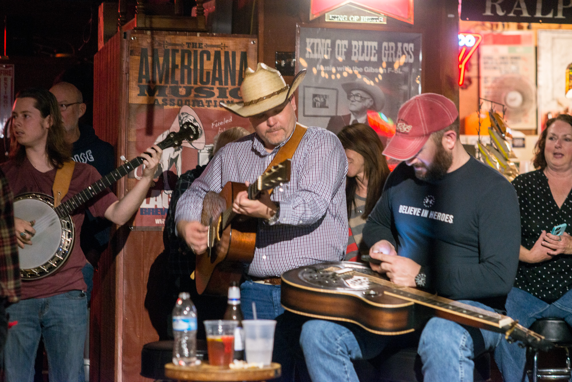 Station Inn. Jam Session de Blue Grass Music.