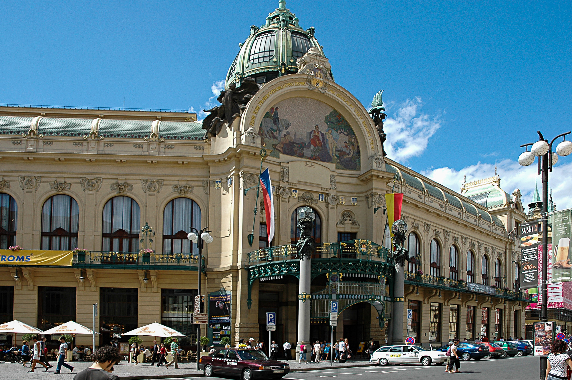 REPUBLIQUE TCHEQUE Prague Maison Municipale