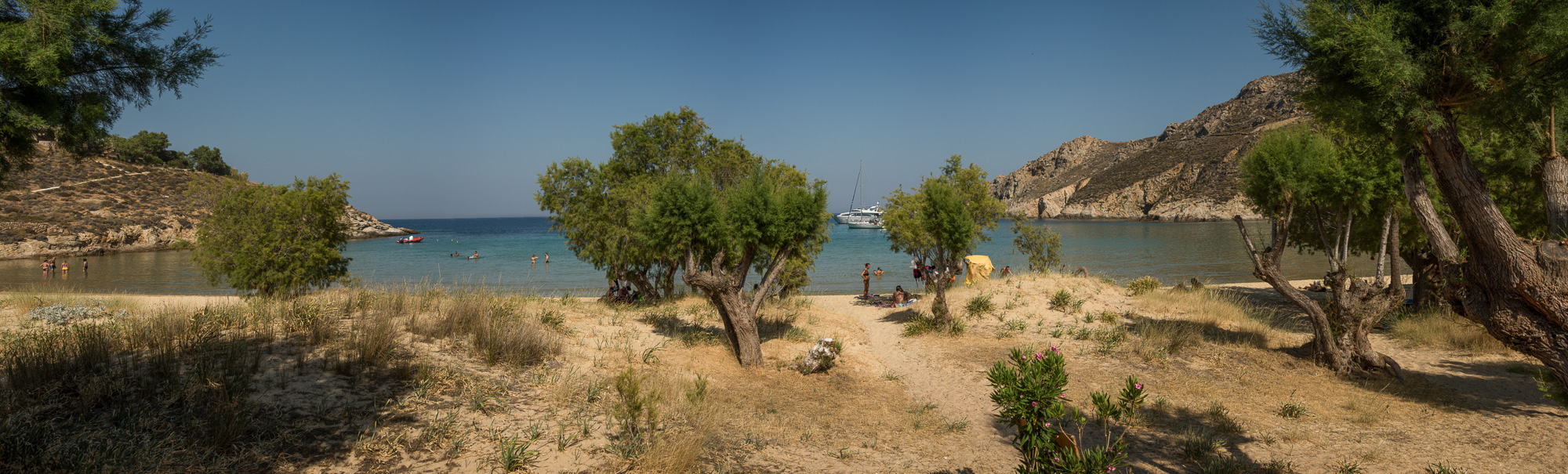 Psili Ammos, la plage.